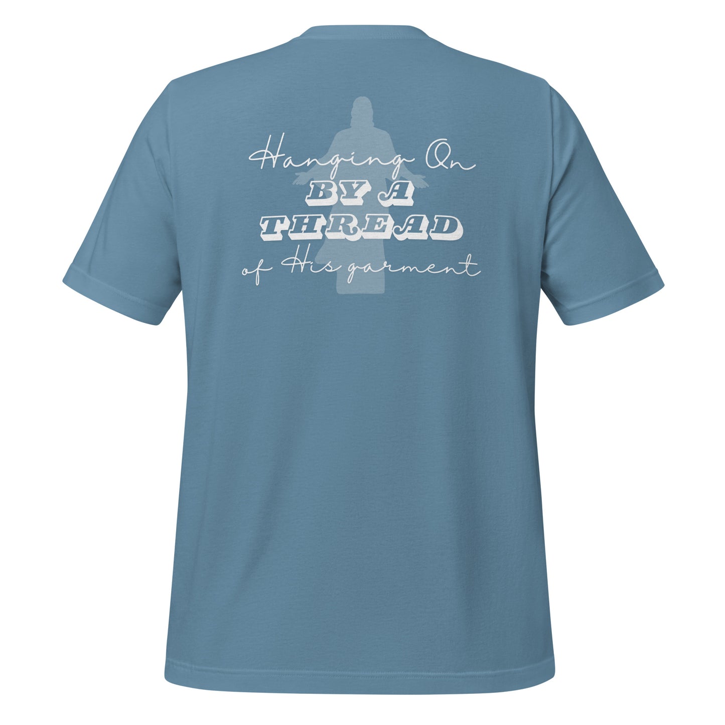 Hanging On By A Thread T-shirt