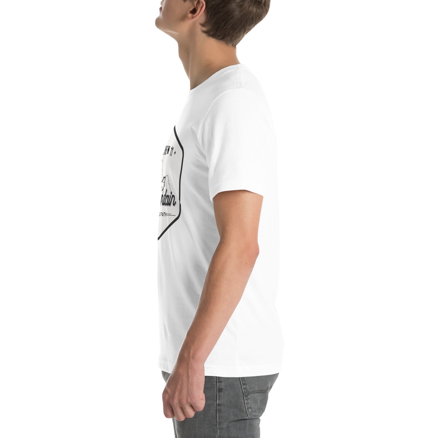 Mountain Moving Faith T-shirt (White Logo)