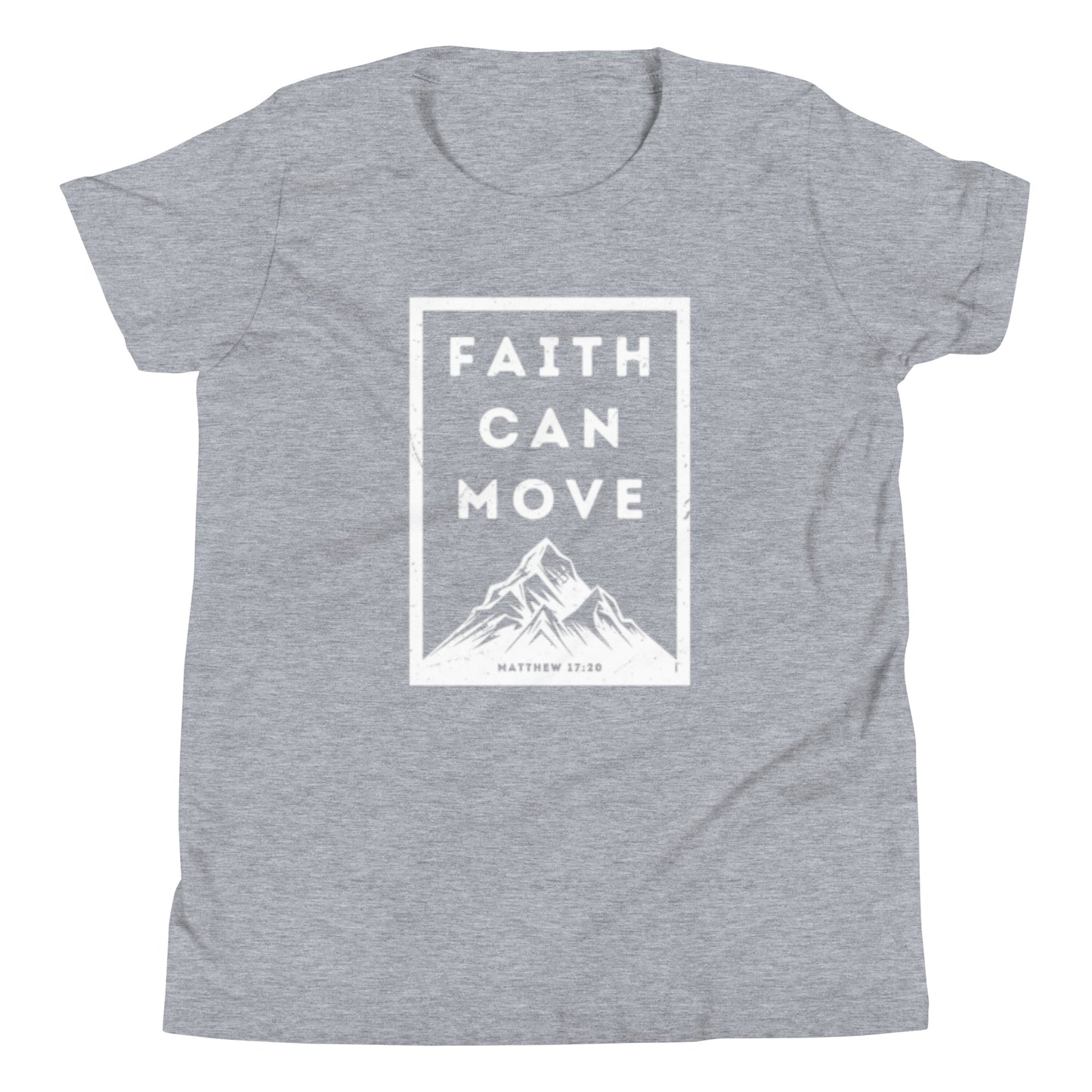 Youth Faith Can Move Mountains T-shirt