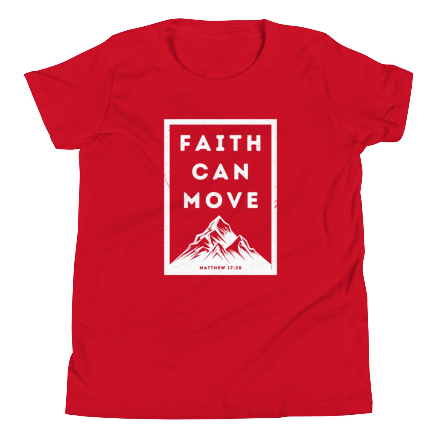 Youth Faith Can Move Mountains T-shirt