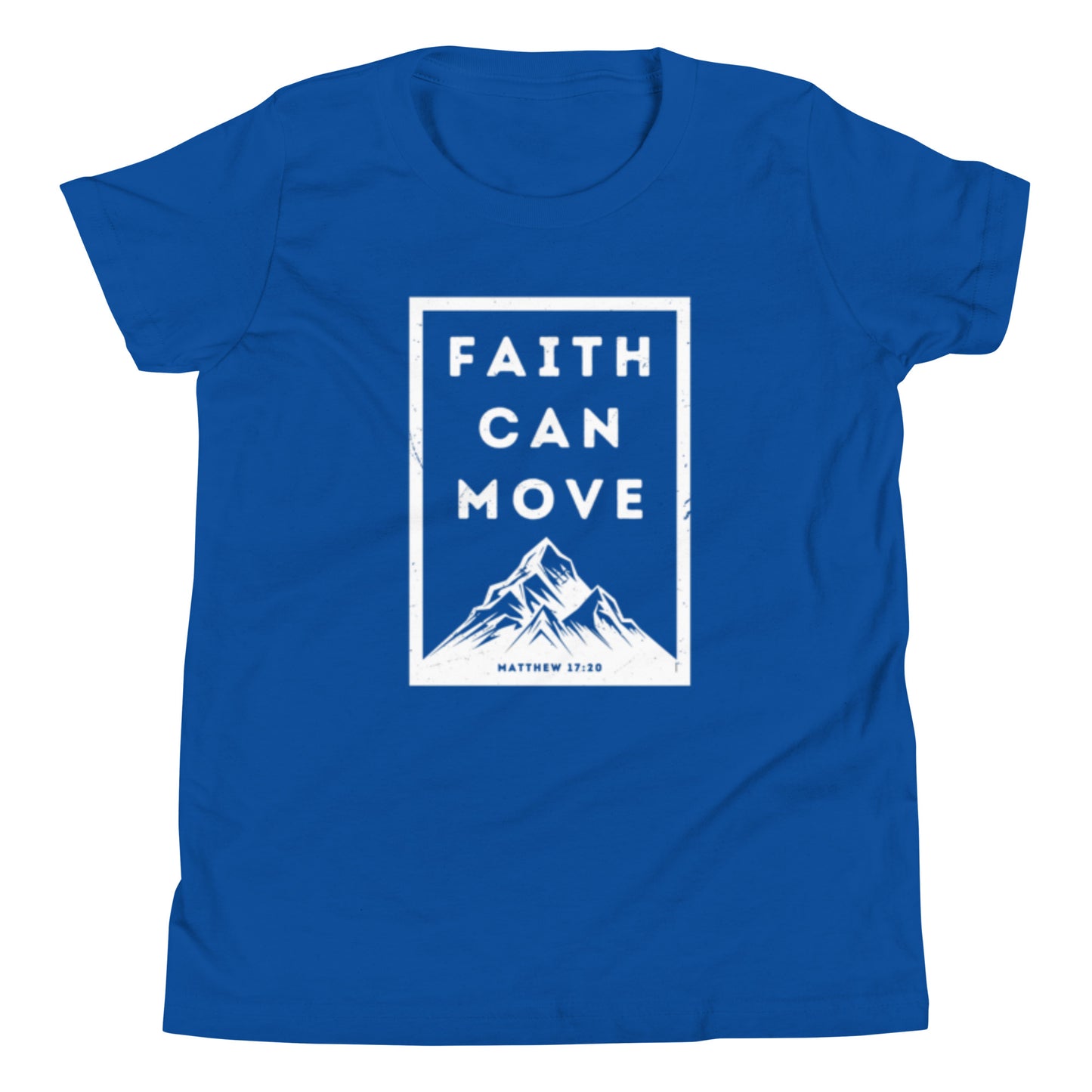 Youth Faith Can Move Mountains T-shirt