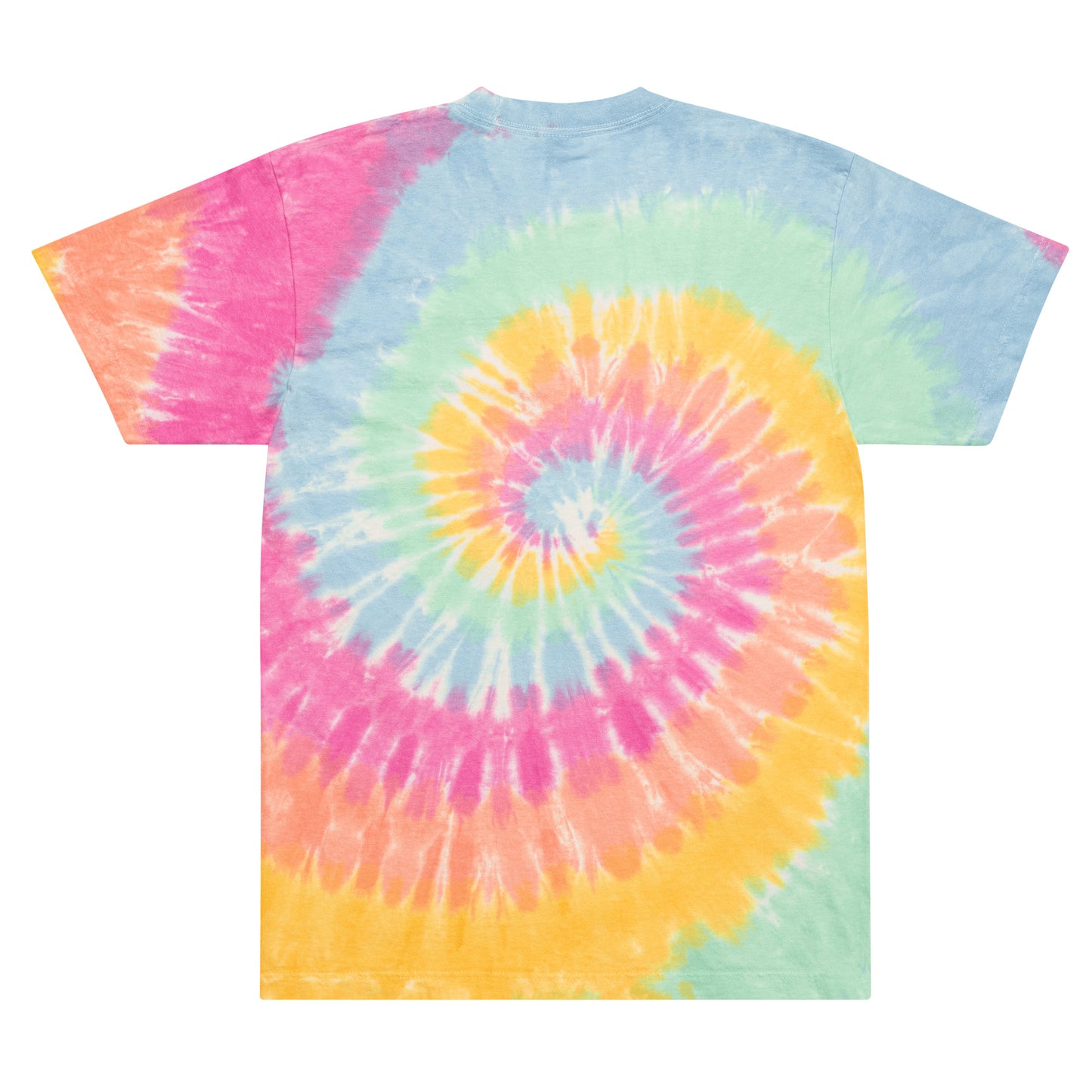 Paid In Full Oversized Tie-dye T-shirt