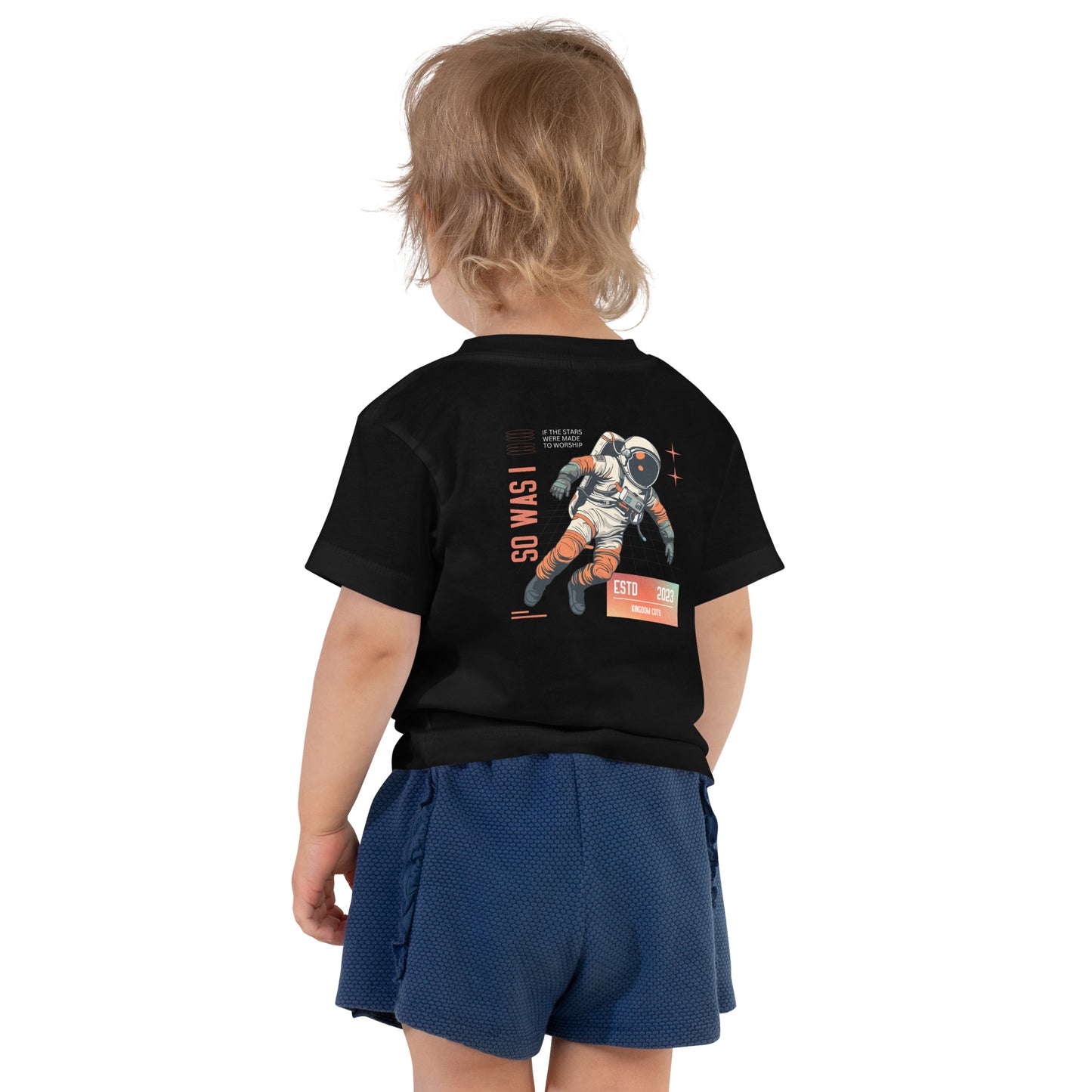Toddler Astronaut T-shirt - Stars Were Made To Worship