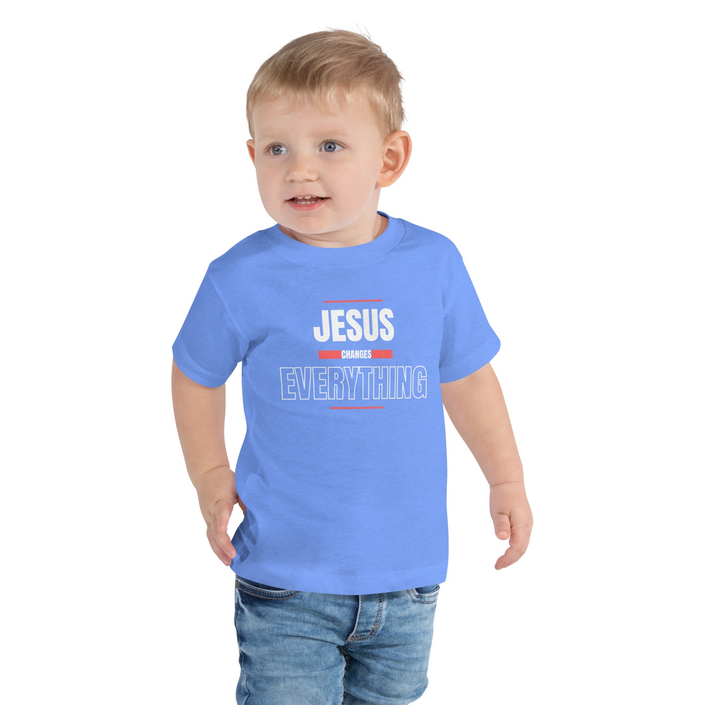 Toddler Jesus Changes Everything T-shirt