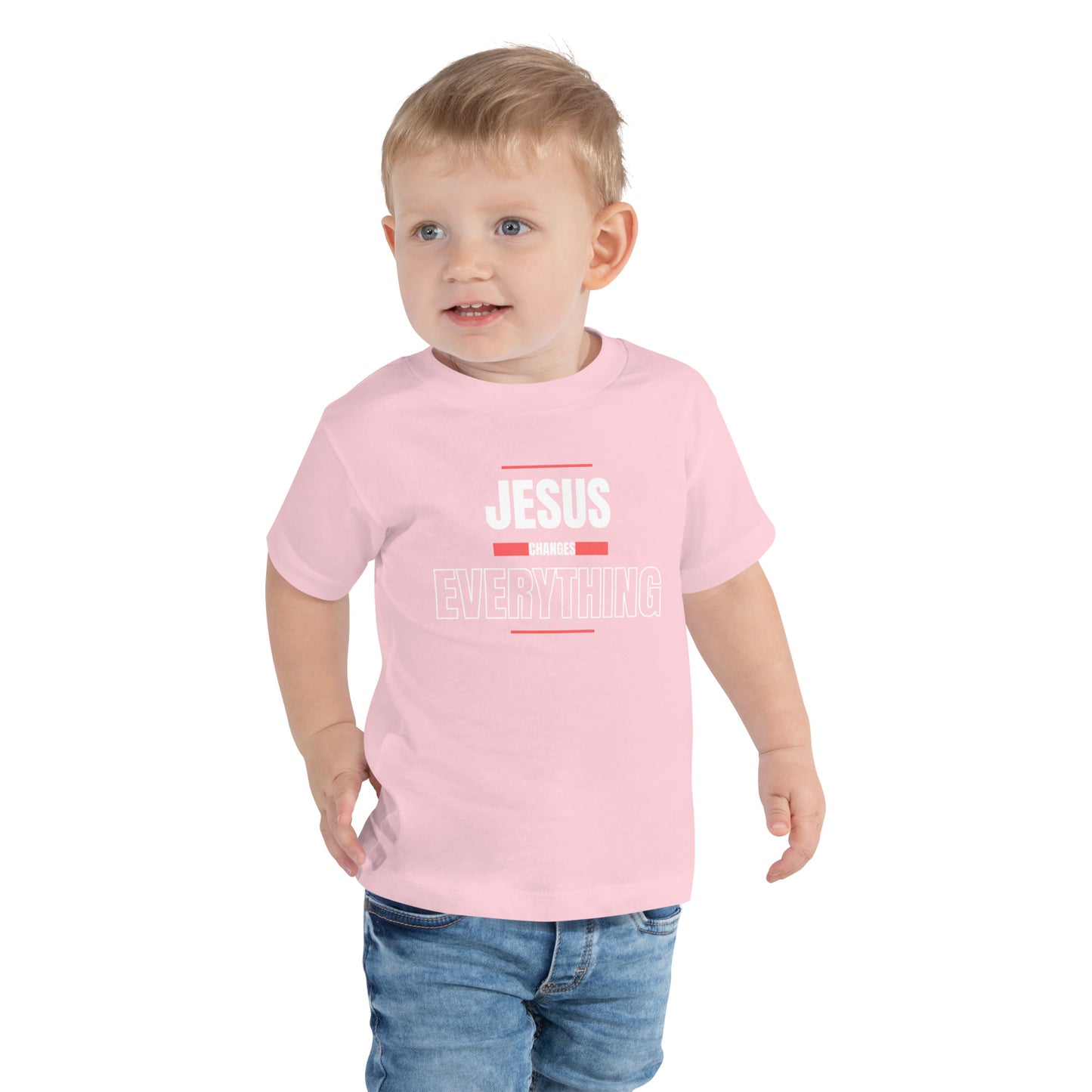 Toddler Jesus Changes Everything T-shirt