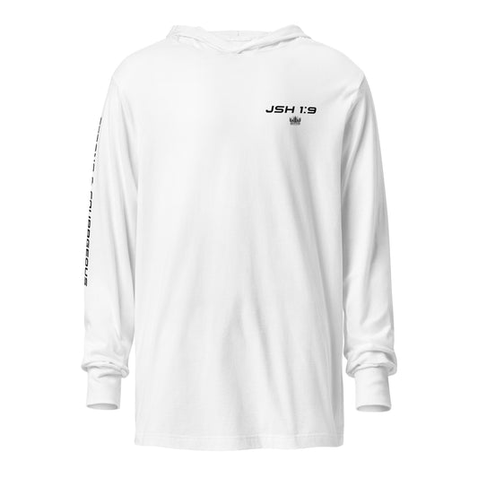 Strong and Courageous Hooded Long Sleeve