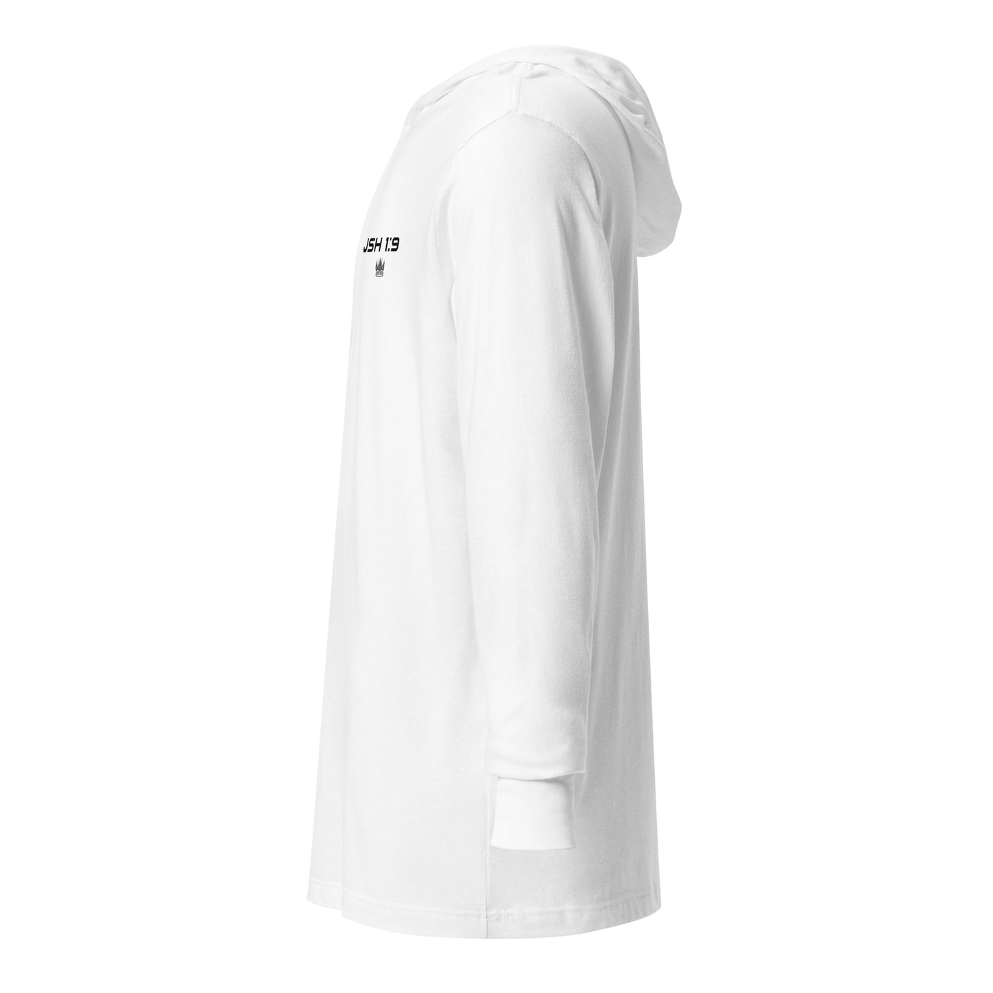 Strong and Courageous Hooded Long Sleeve