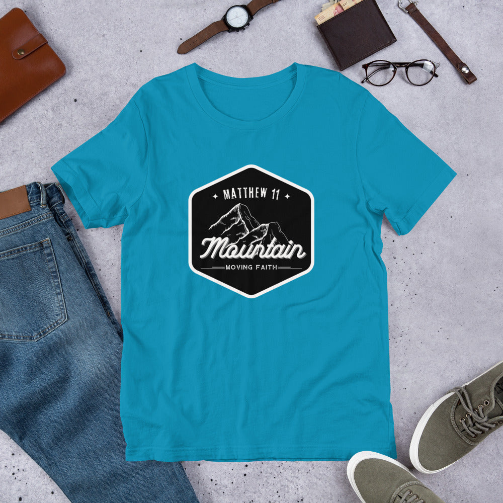Mountain Moving Faith T-shirt (Black Logo)