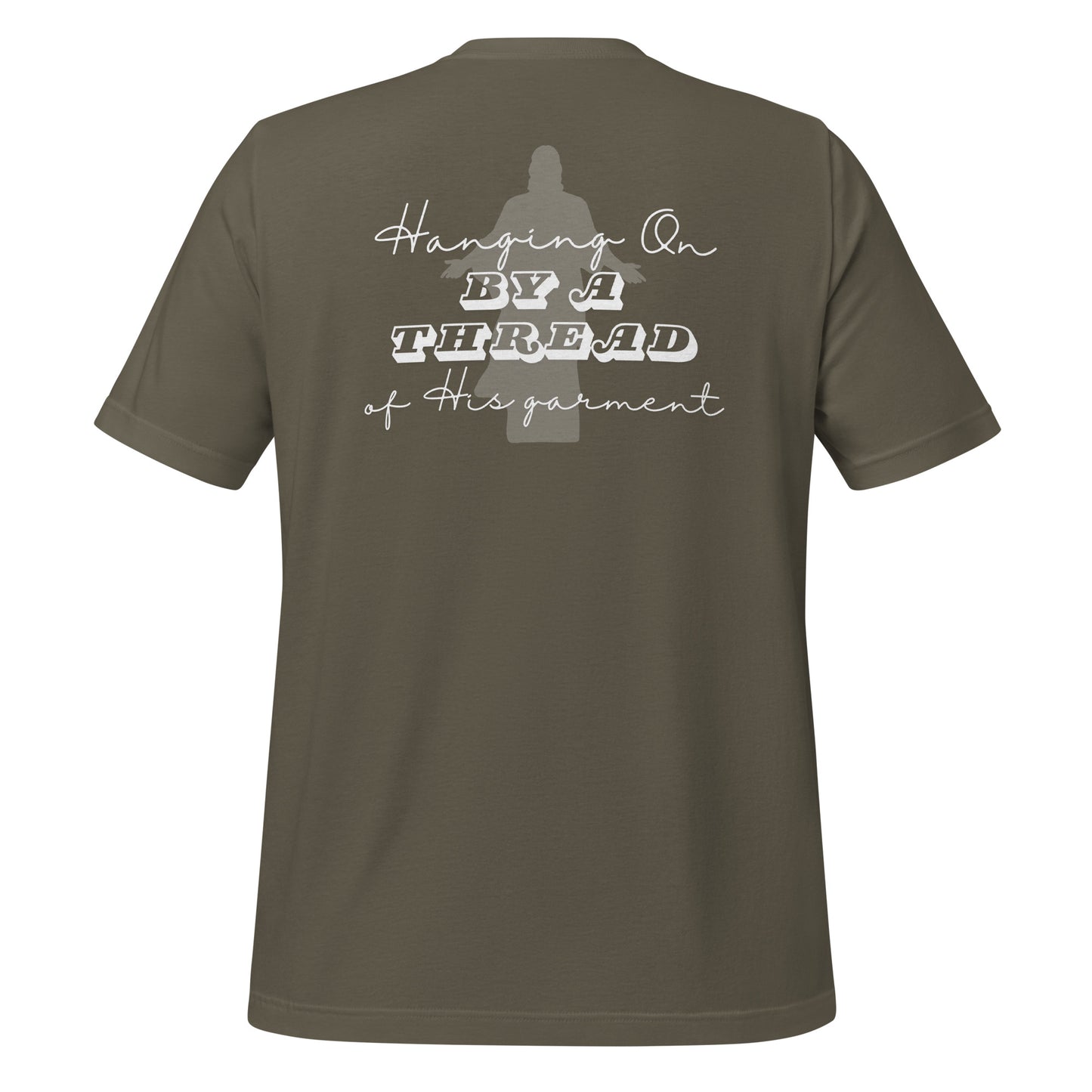 Hanging On By A Thread T-shirt