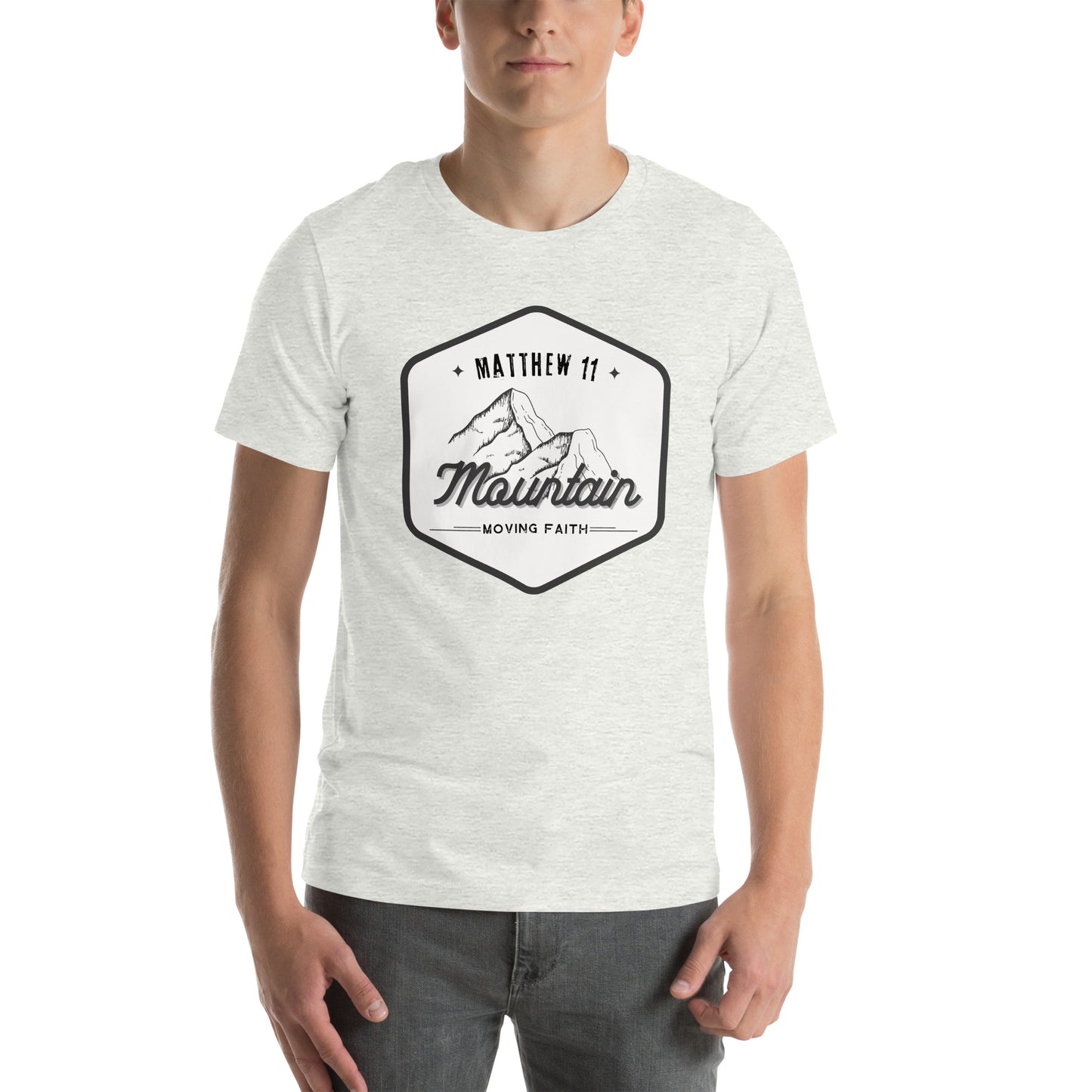 Mountain Moving Faith T-shirt (White Logo)