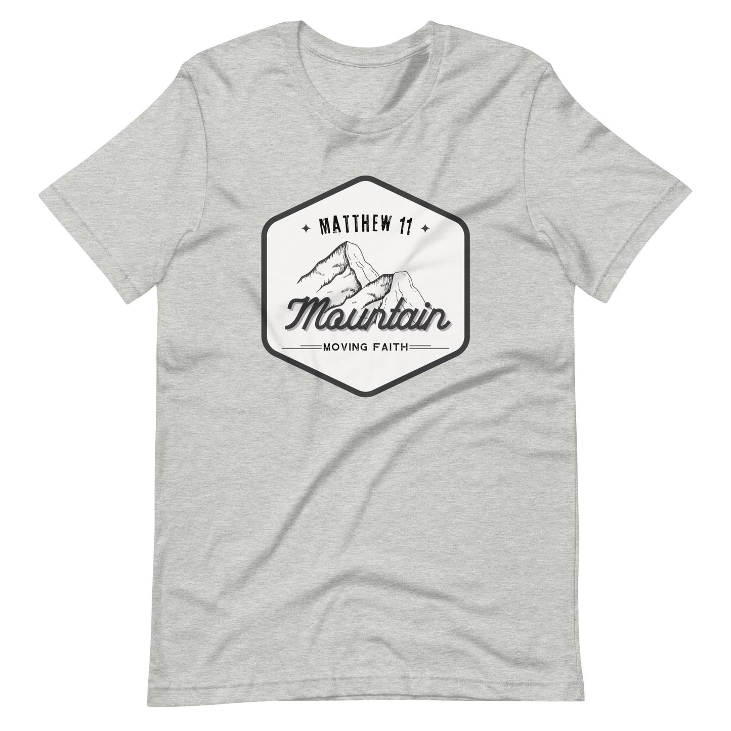 Mountain Moving Faith T-shirt (White Logo)