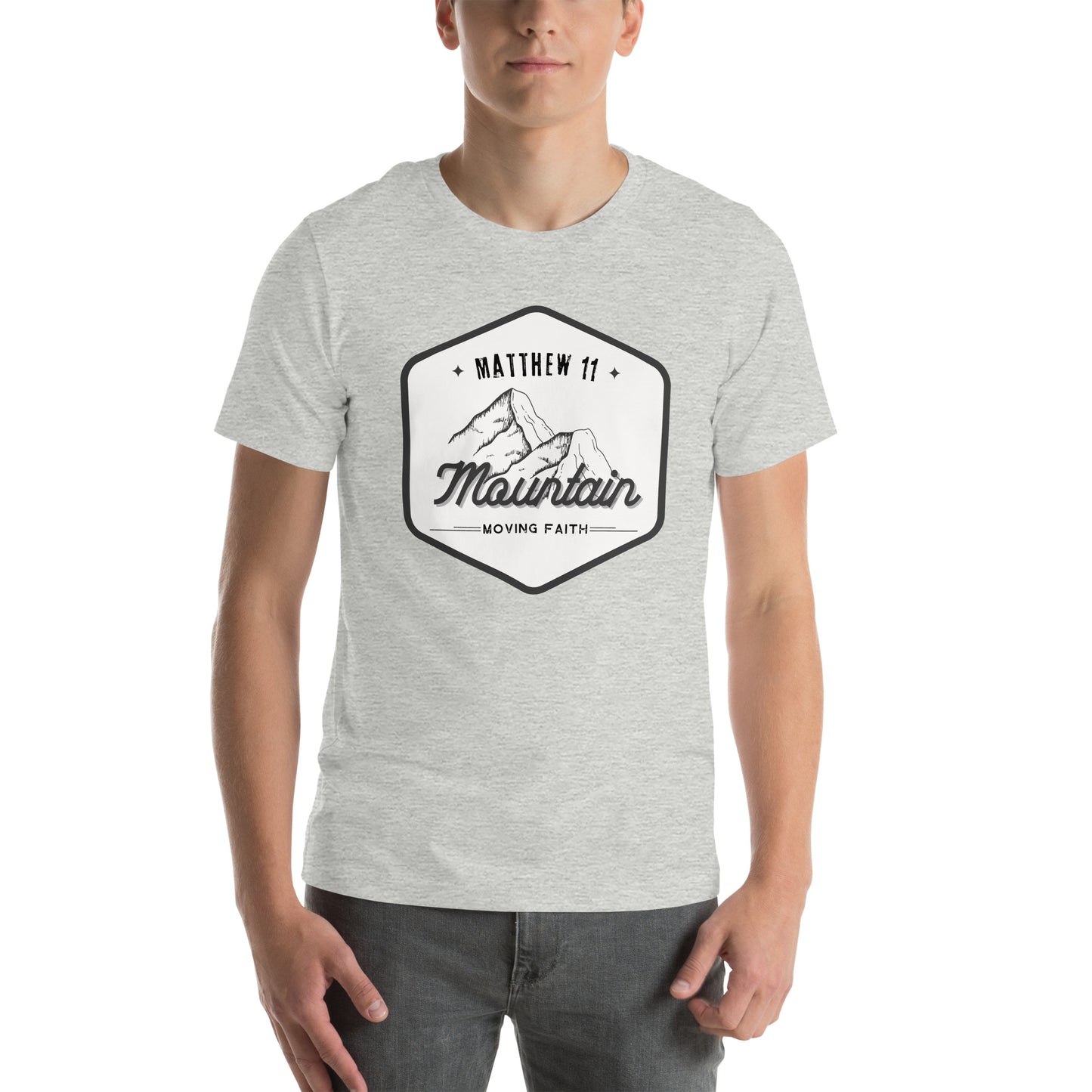Mountain Moving Faith T-shirt (White Logo)