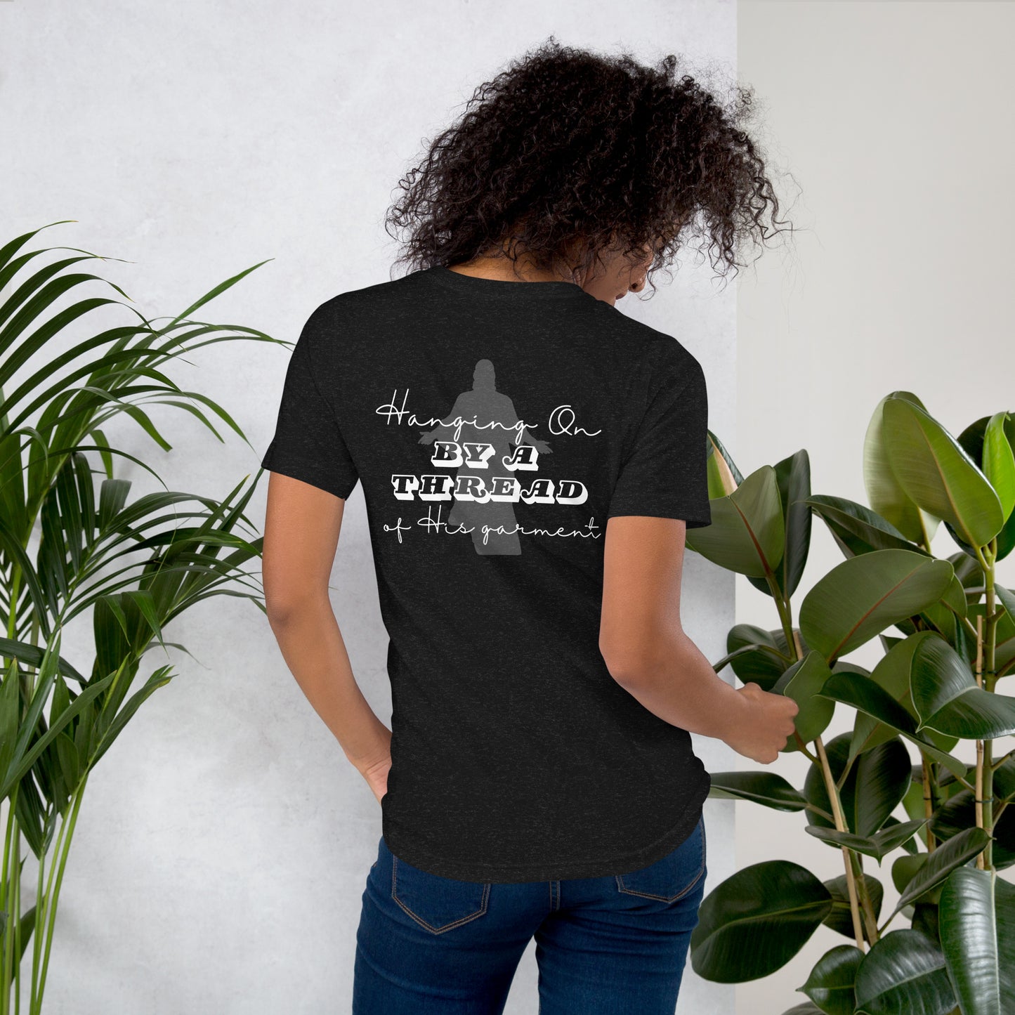 Hanging On By A Thread T-shirt