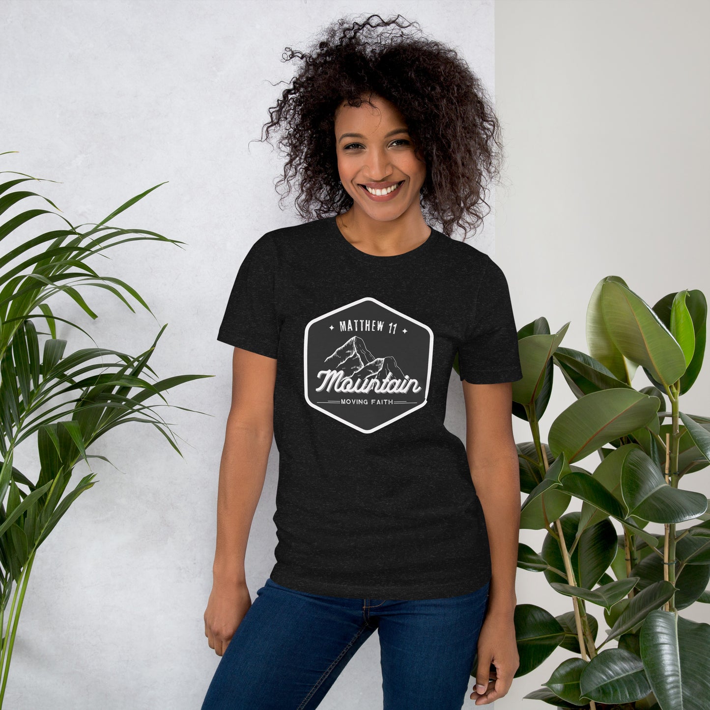 Mountain Moving Faith T-shirt (Black Logo)
