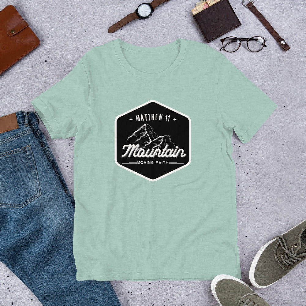 Mountain Moving Faith T-shirt (Black Logo)