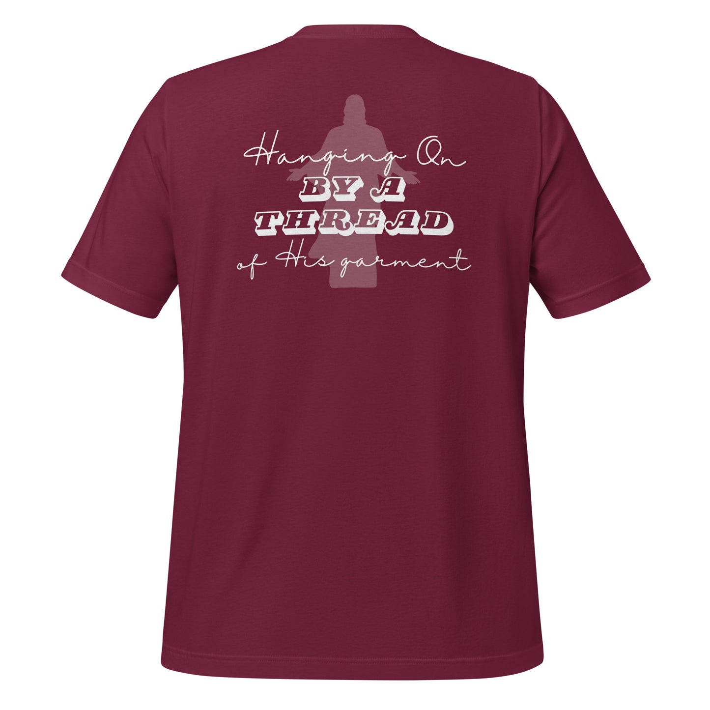 Hanging On By A Thread T-shirt