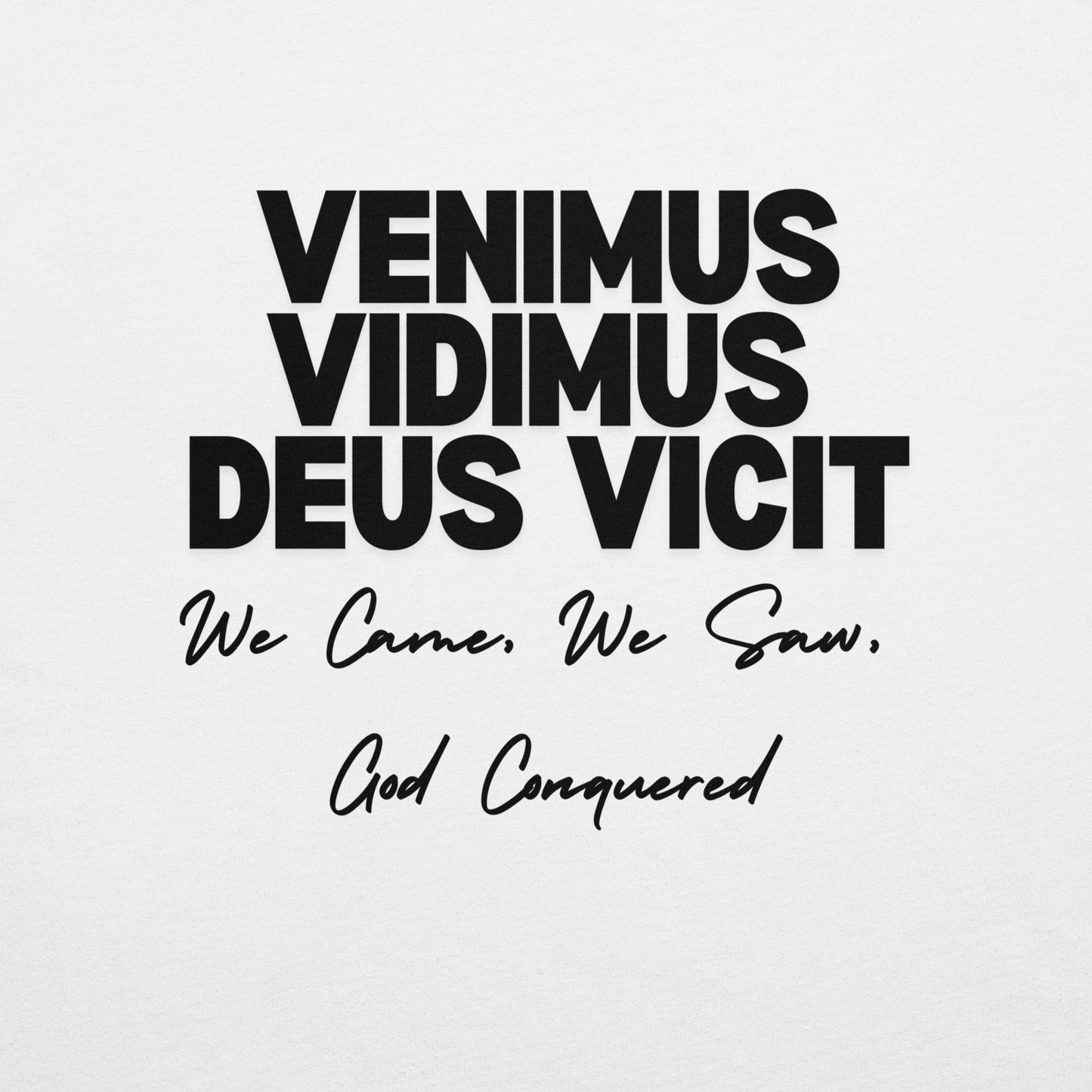 God Conquered T-shirt