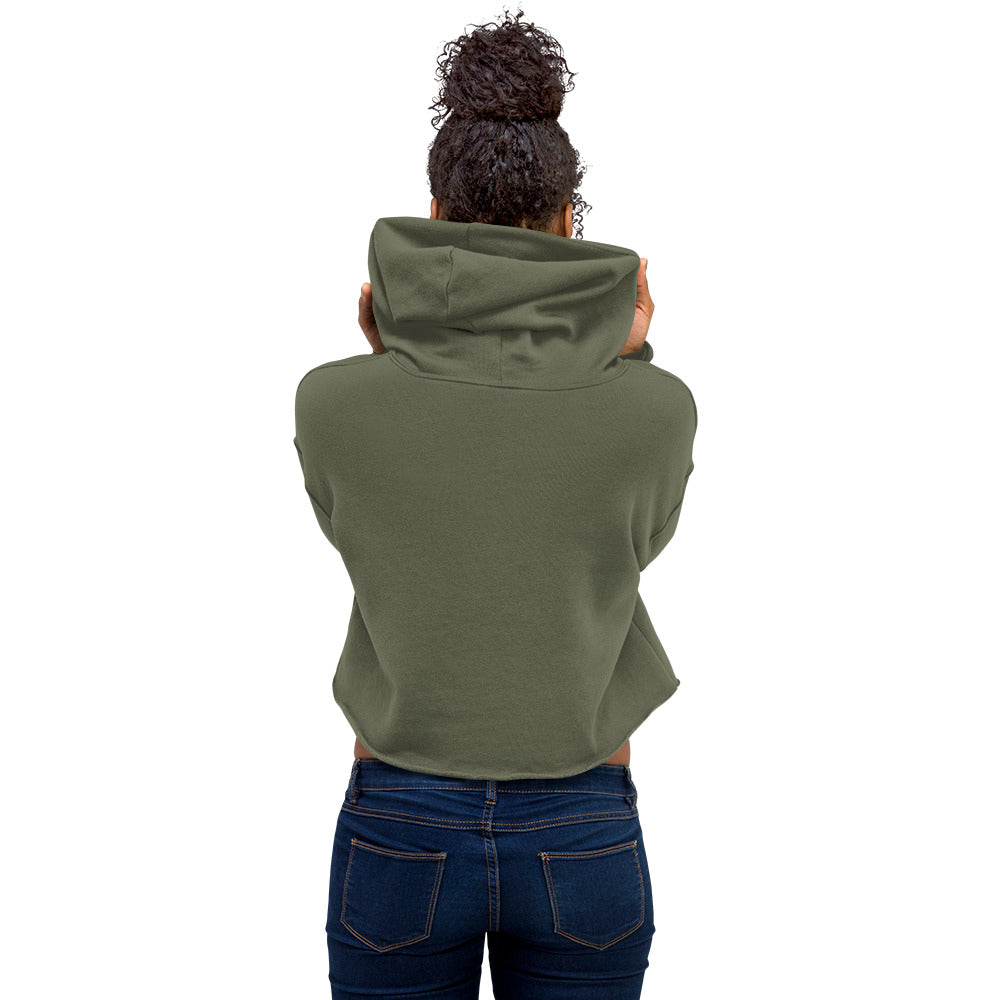 Take Heart Crop Hoodie