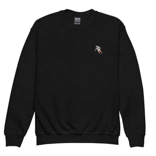 Youth Astronaut Sweatshirt - The Stars Were Made To Worship
