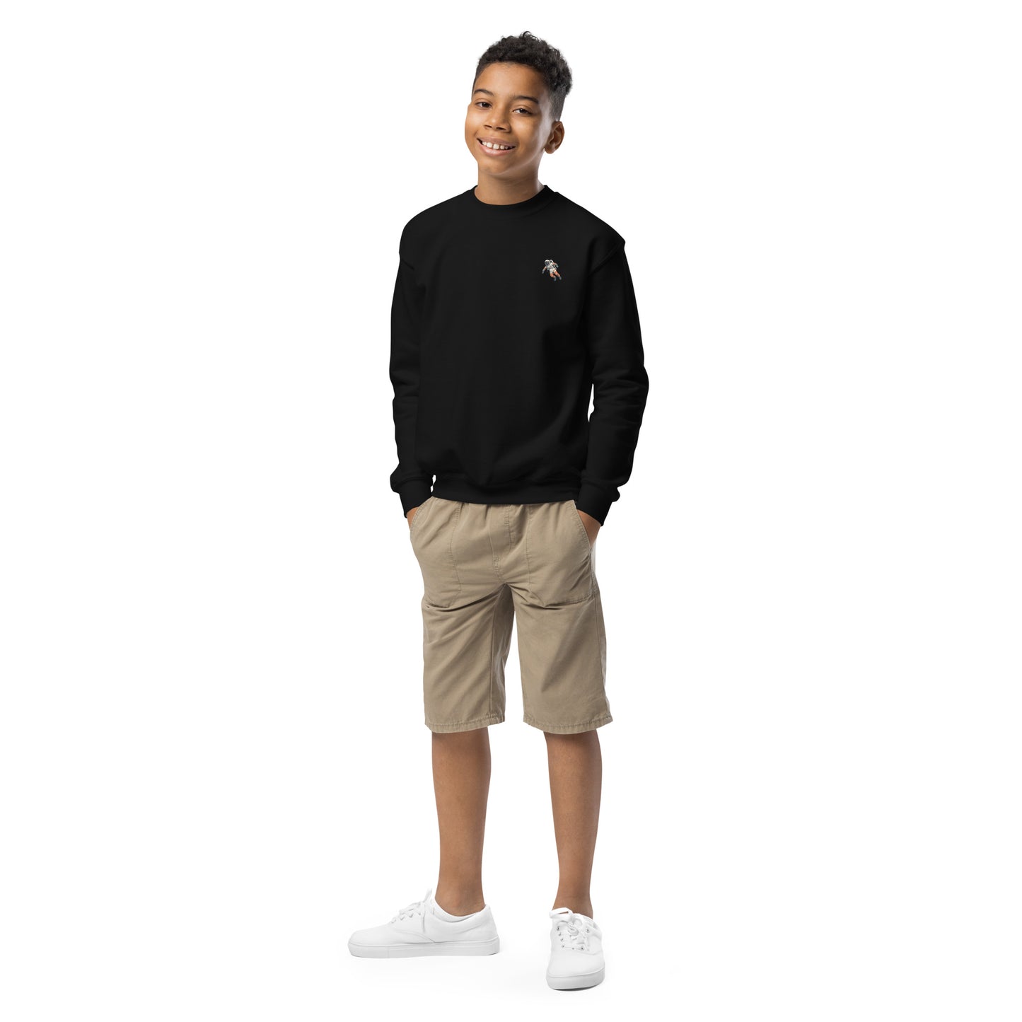 Youth Astronaut Sweatshirt - The Stars Were Made To Worship