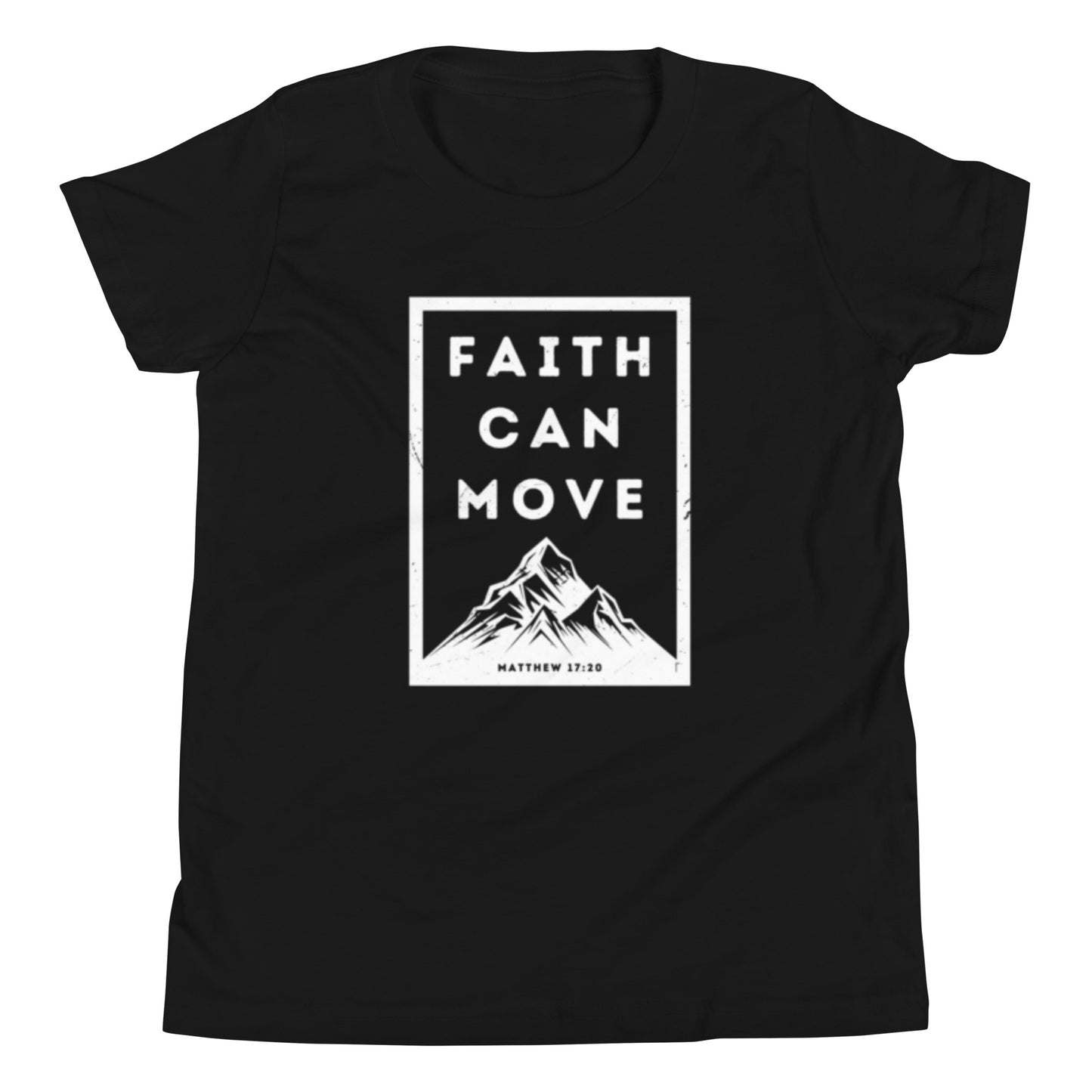 Youth Faith Can Move Mountains T-shirt