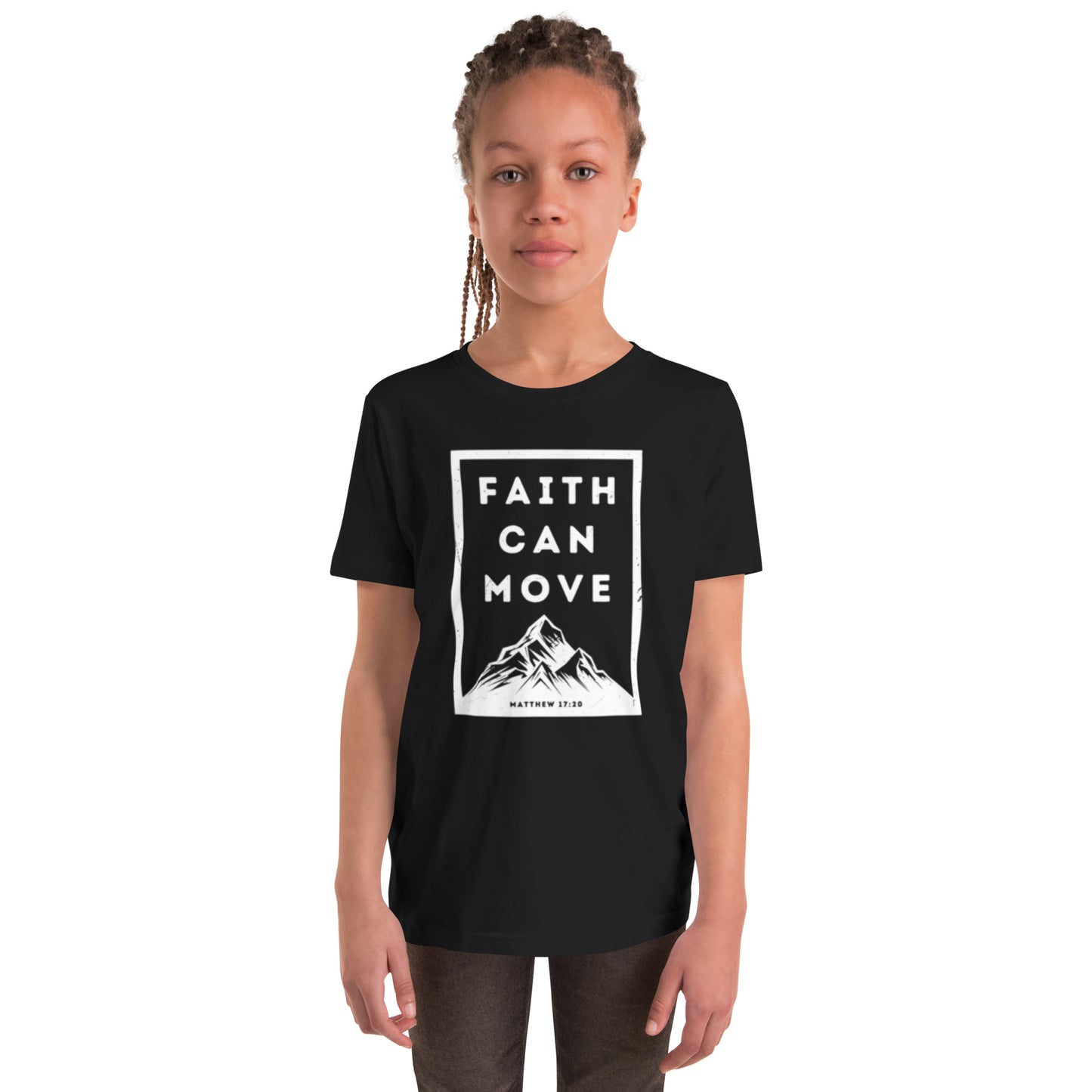 Youth Faith Can Move Mountains T-shirt