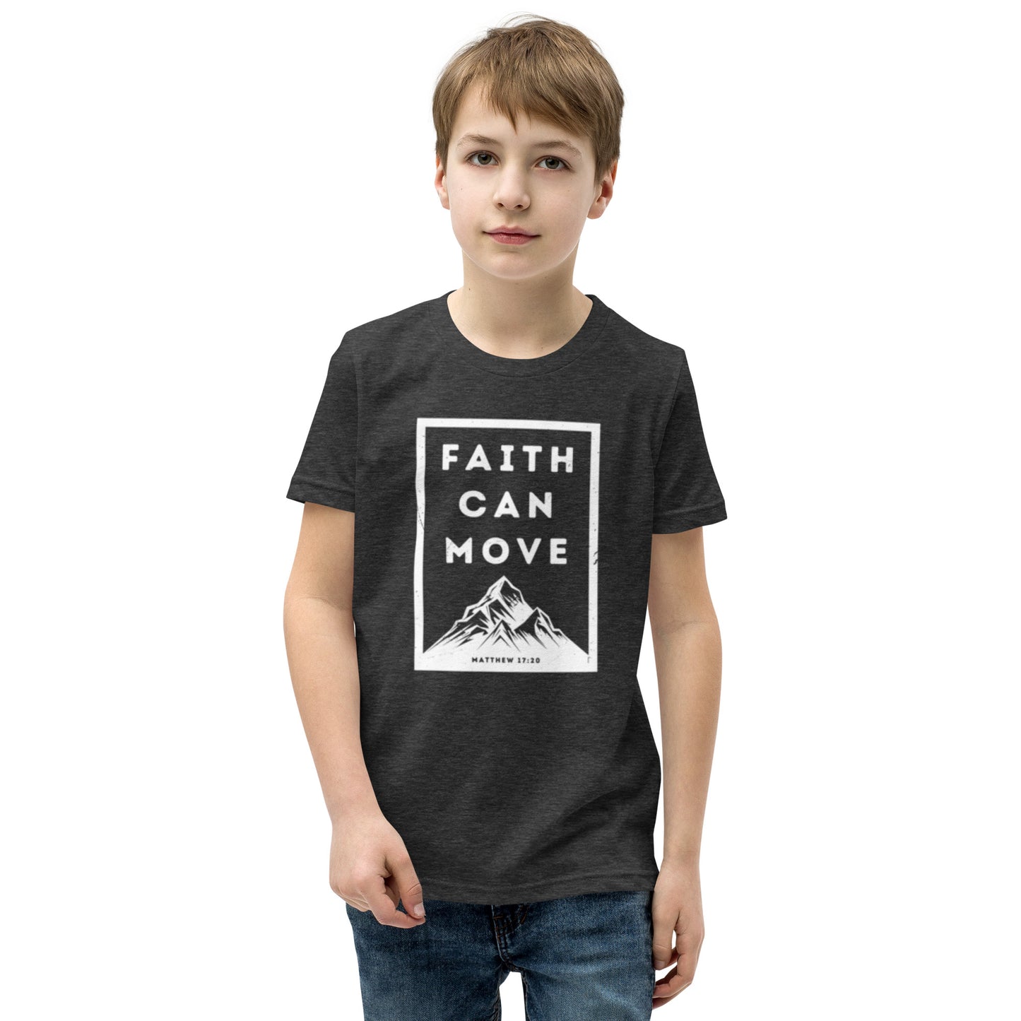 Youth Faith Can Move Mountains T-shirt