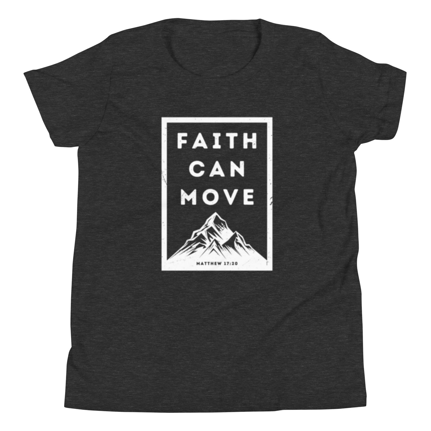 Youth Faith Can Move Mountains T-shirt