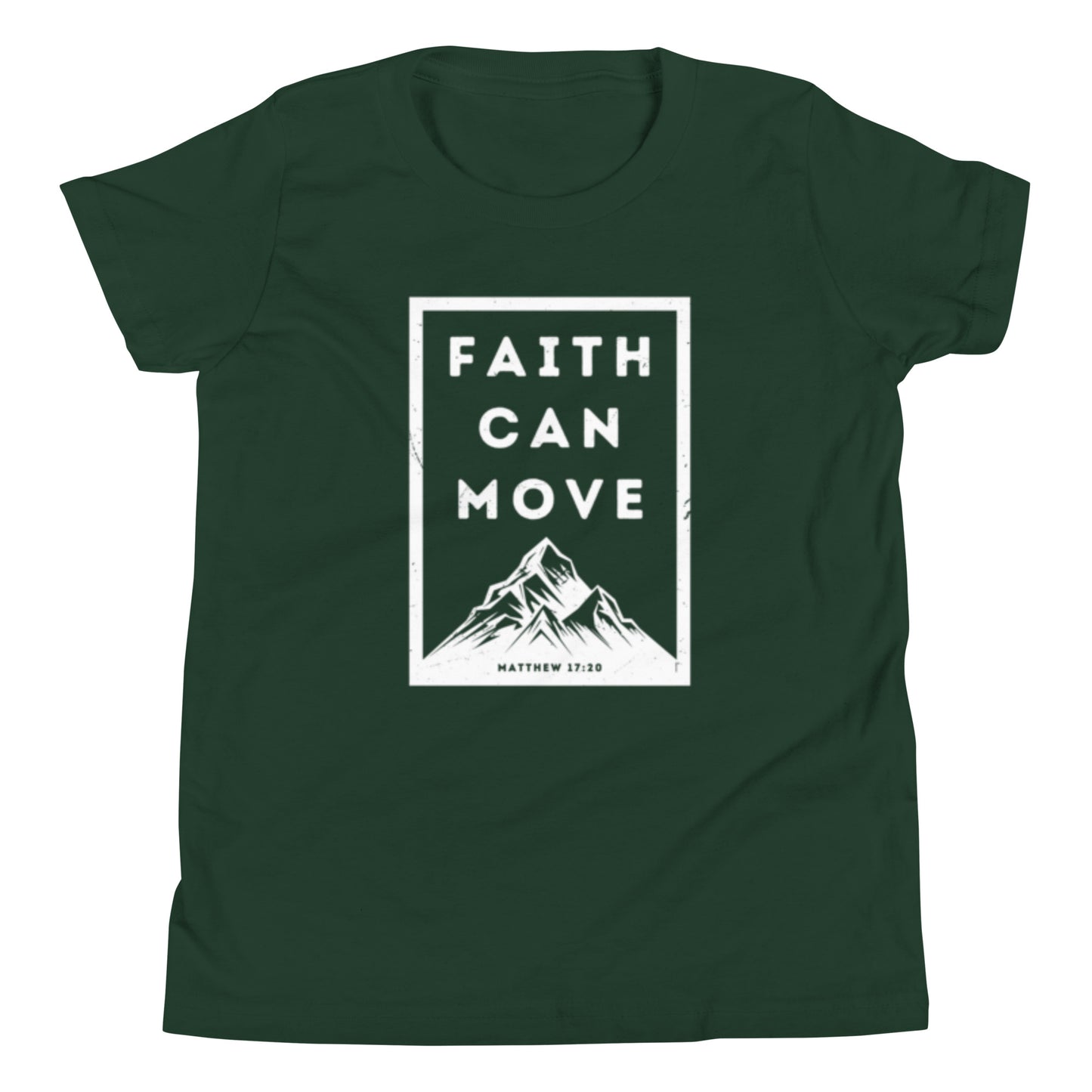 Youth Faith Can Move Mountains T-shirt