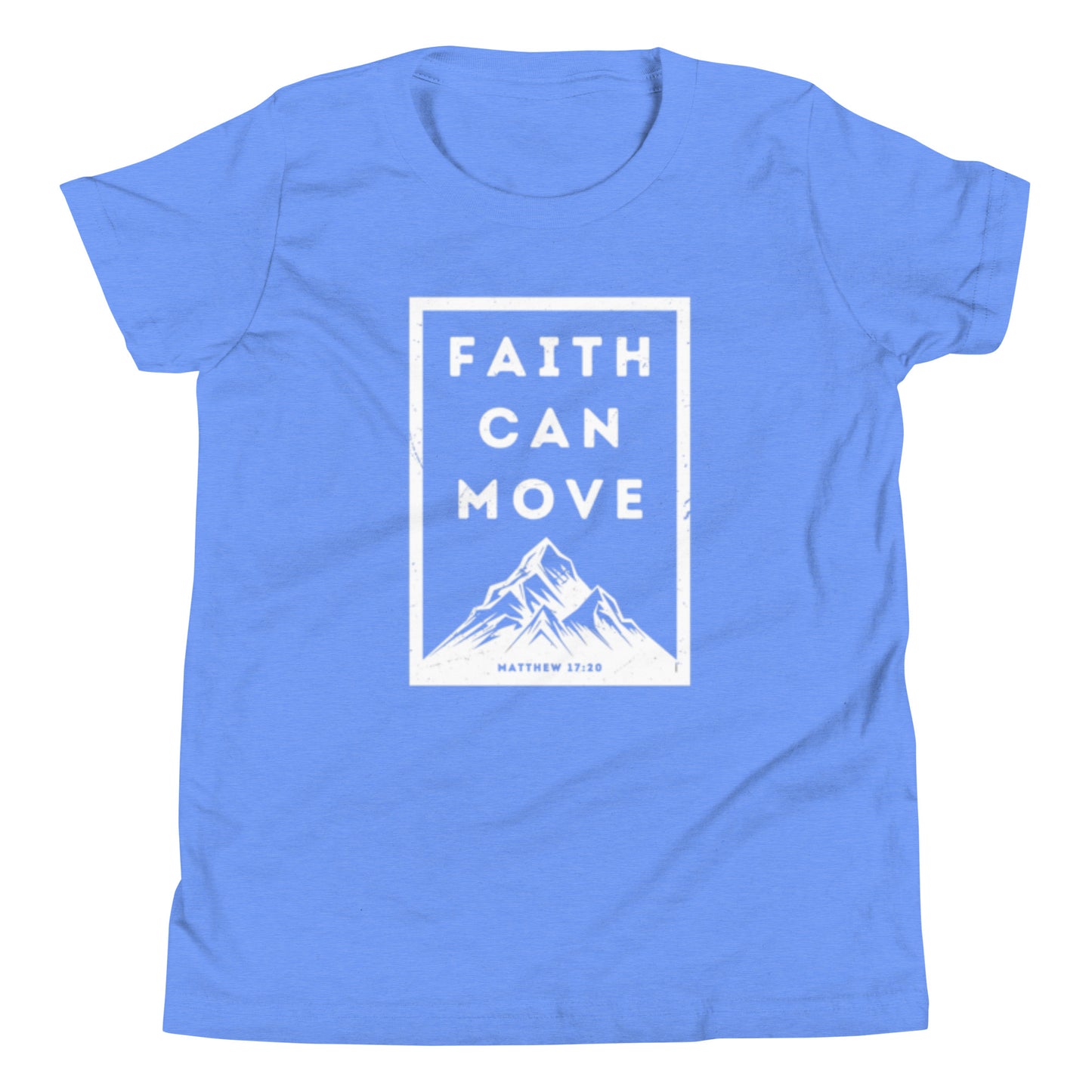 Youth Faith Can Move Mountains T-shirt