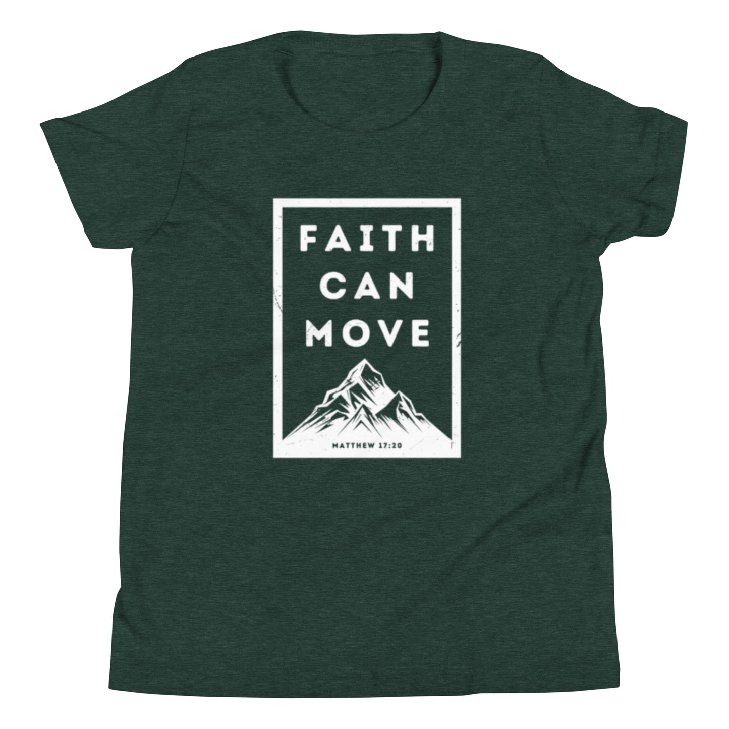 Youth Faith Can Move Mountains T-shirt