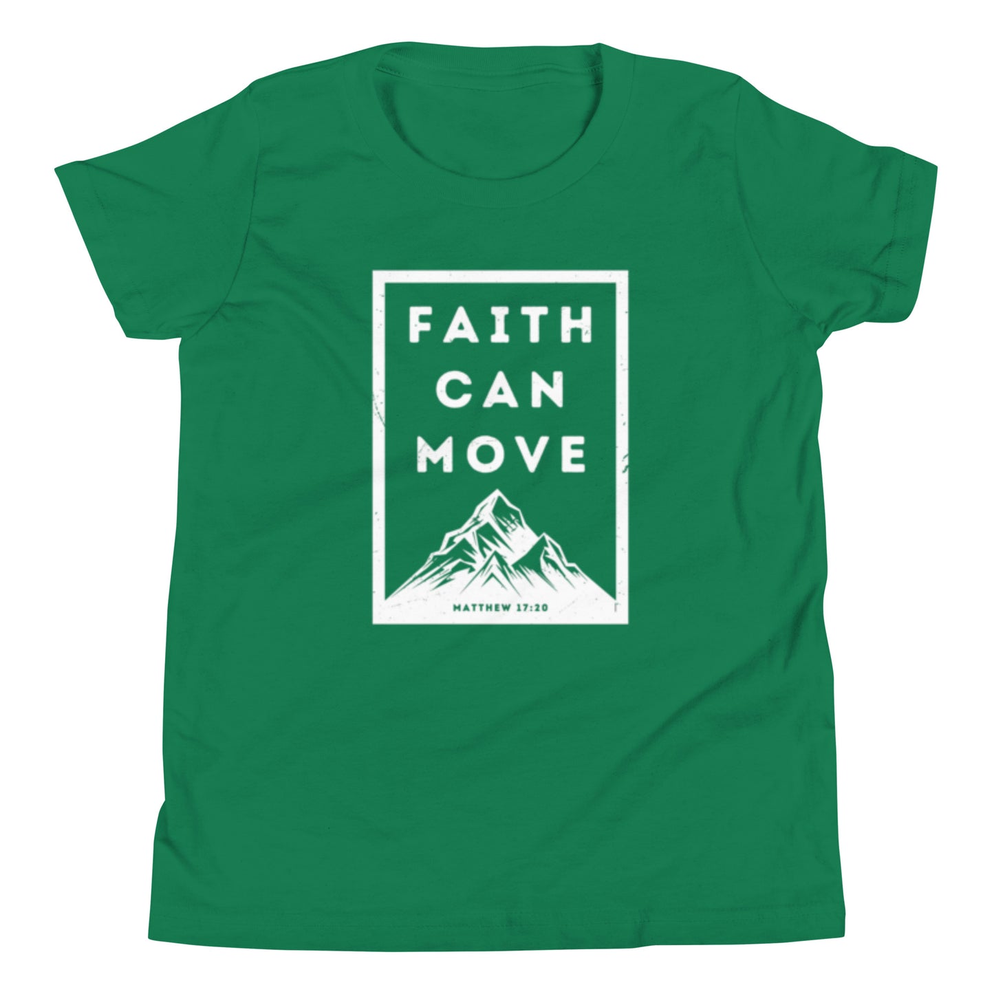 Youth Faith Can Move Mountains T-shirt