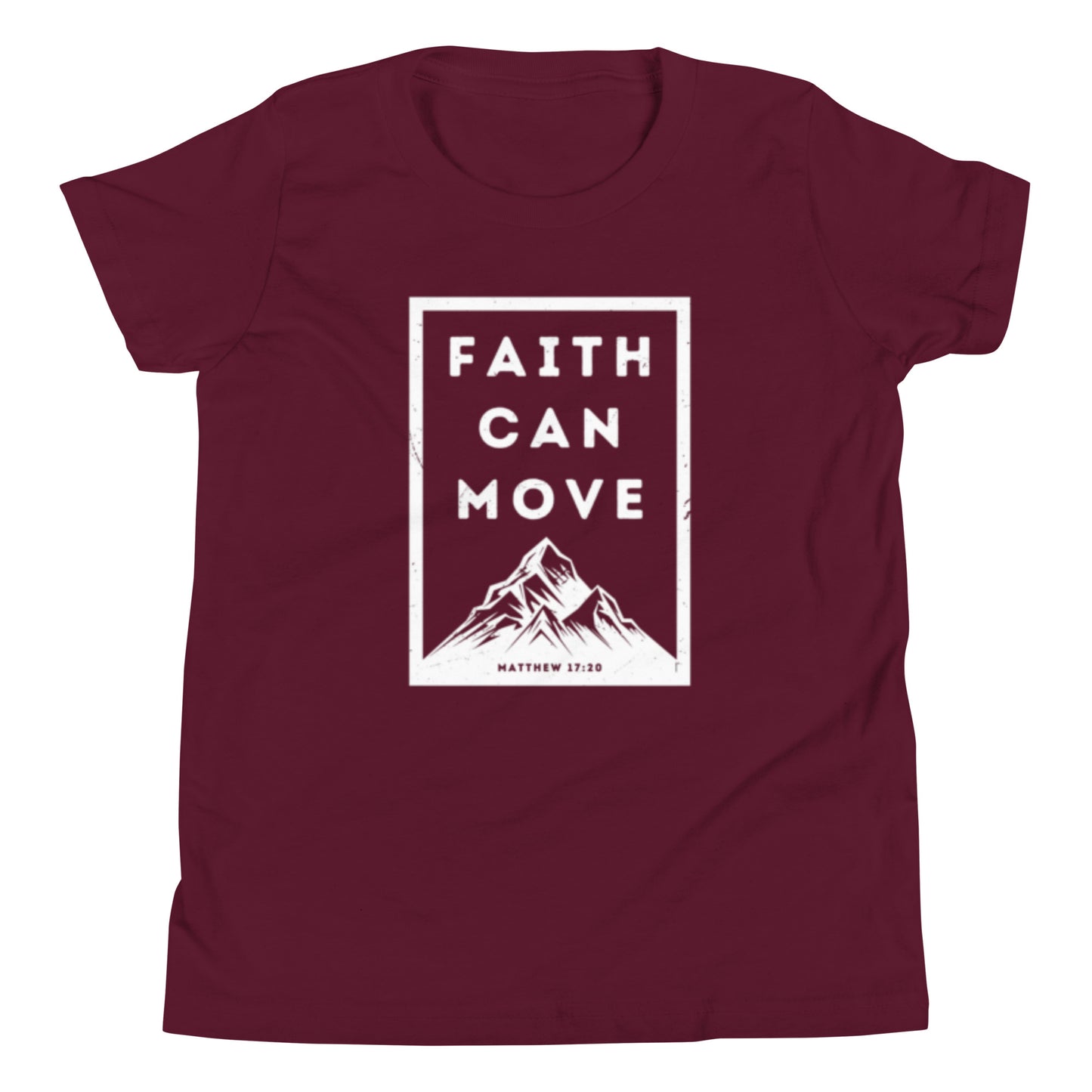 Youth Faith Can Move Mountains T-shirt