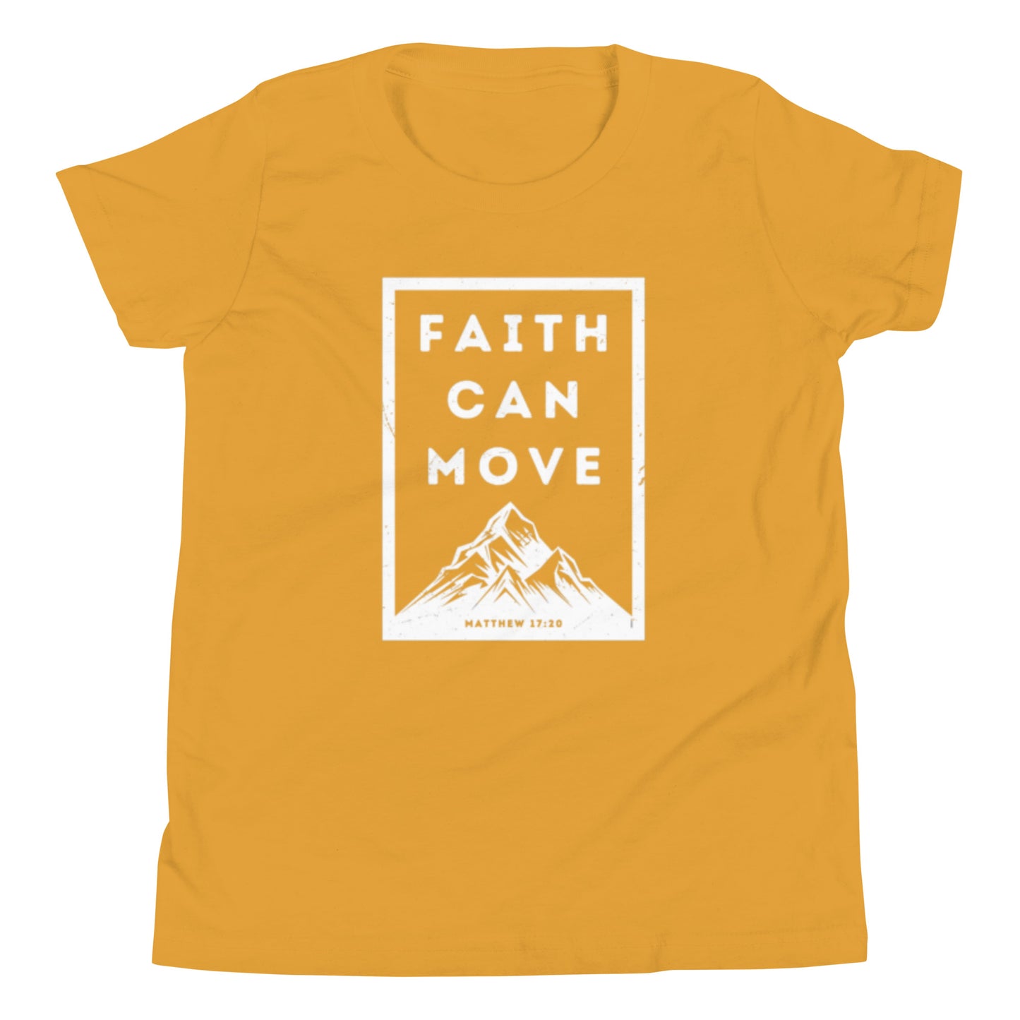 Youth Faith Can Move Mountains T-shirt