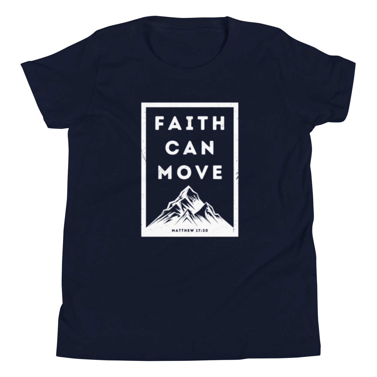 Youth Faith Can Move Mountains T-shirt